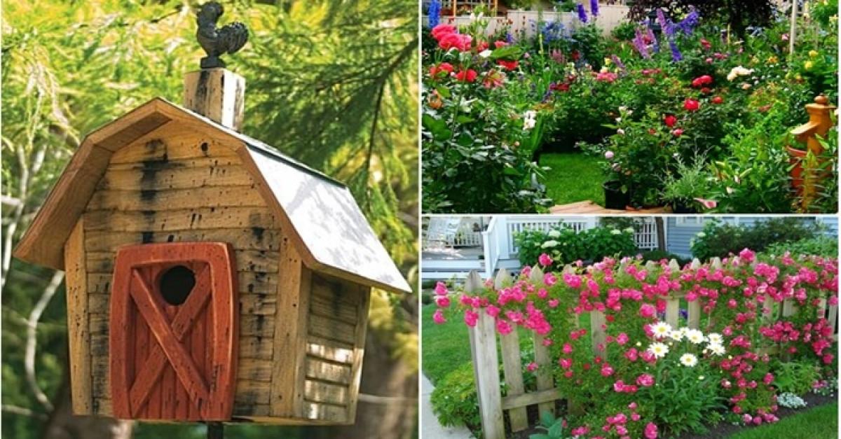 Направи си сам градина в битов стил