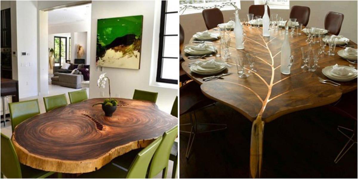 Трапезни маси със смел дизайн