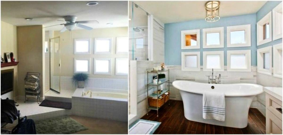 Трансформация на баня с дъх на лазур