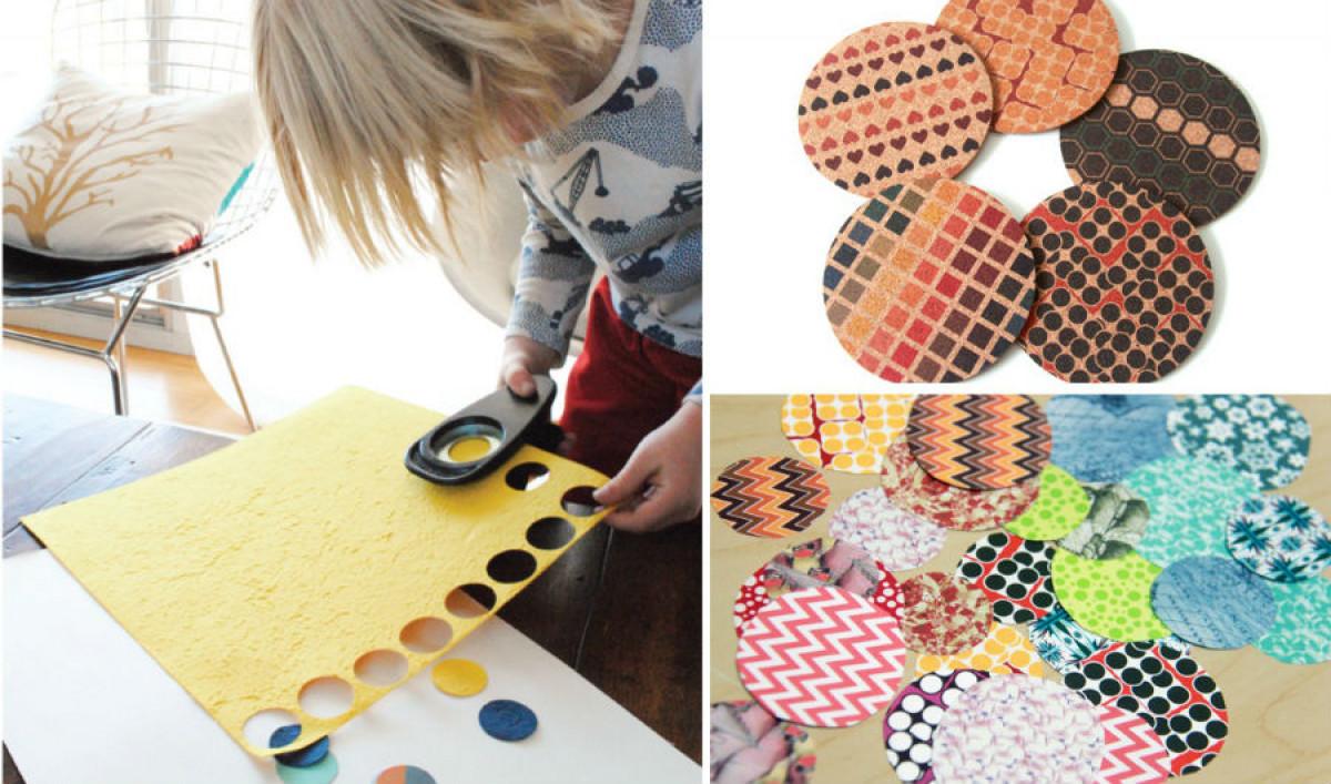 Изрежете кръгчетата