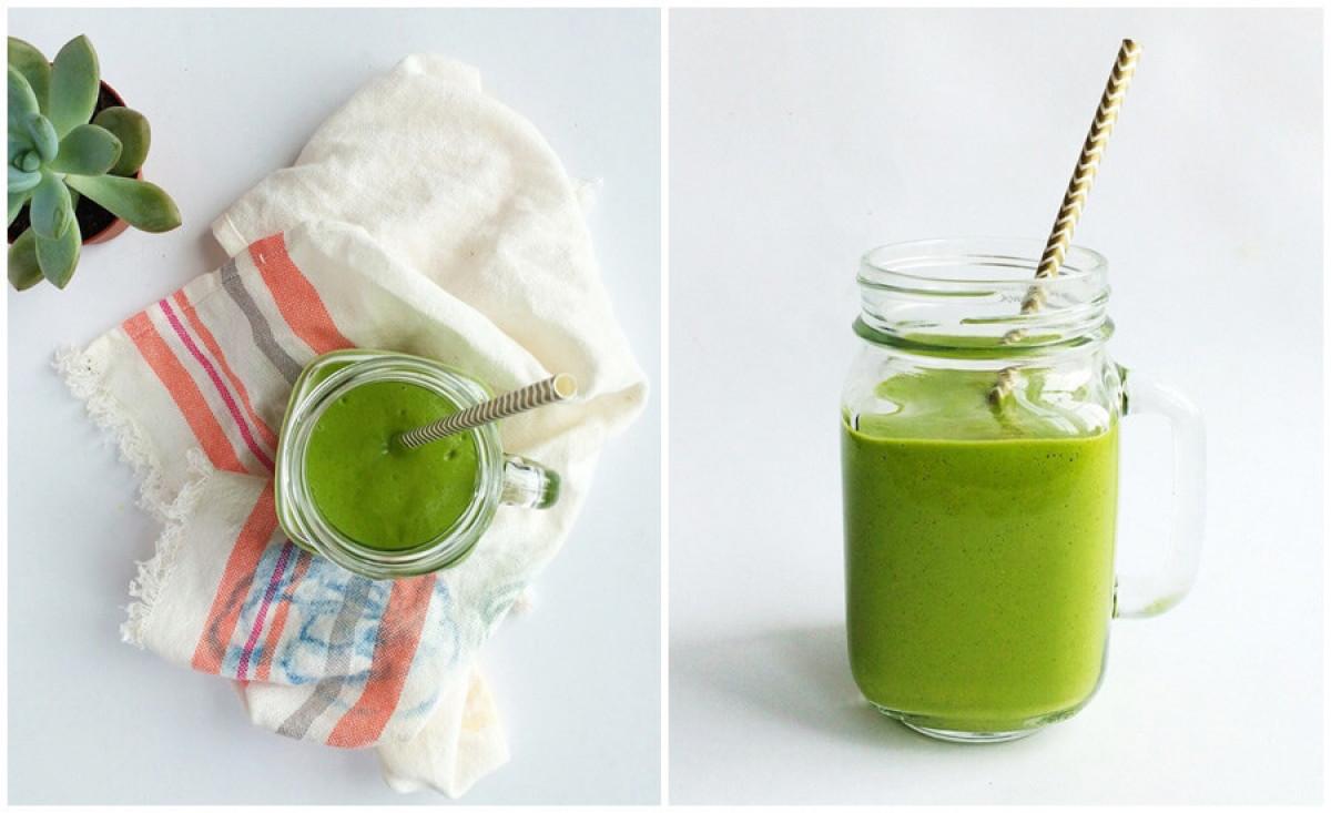 Зеленото смути ви зарежда с витамини