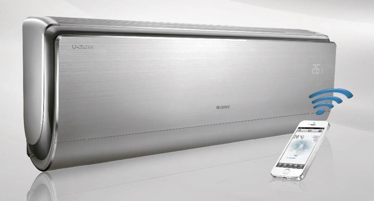 Предвидлив климатик с безжична интернет връзка