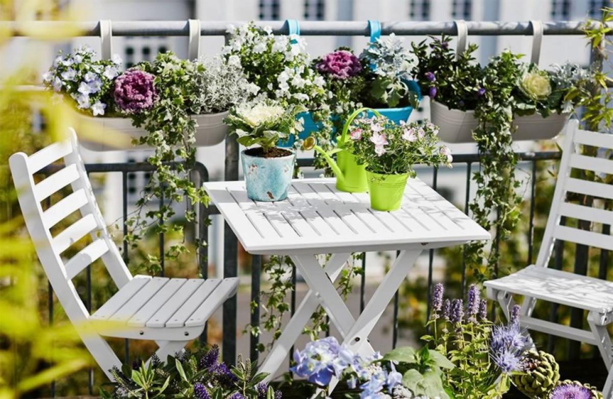 Балконче — цветен рай!