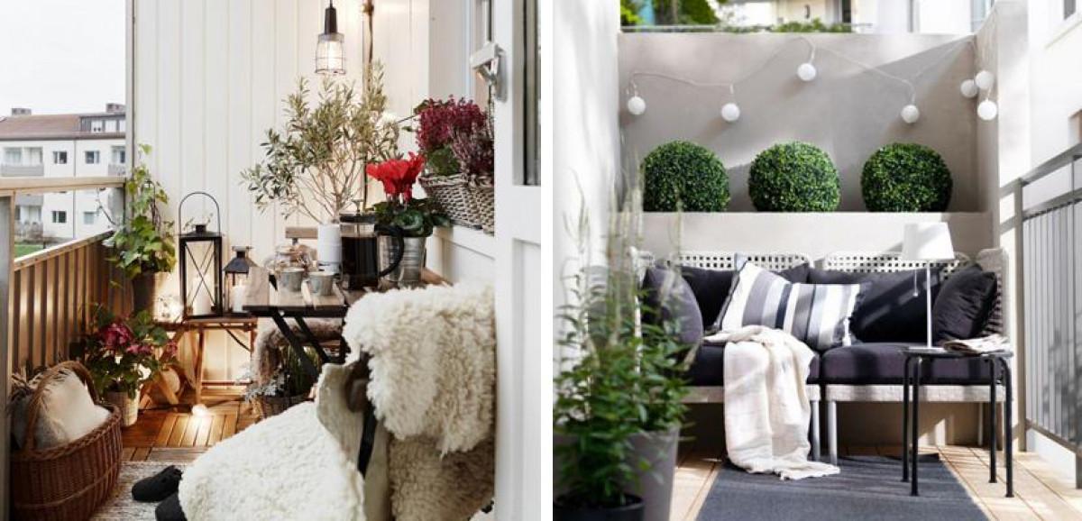 Как да превърнем малката тераса в домашен оазис?