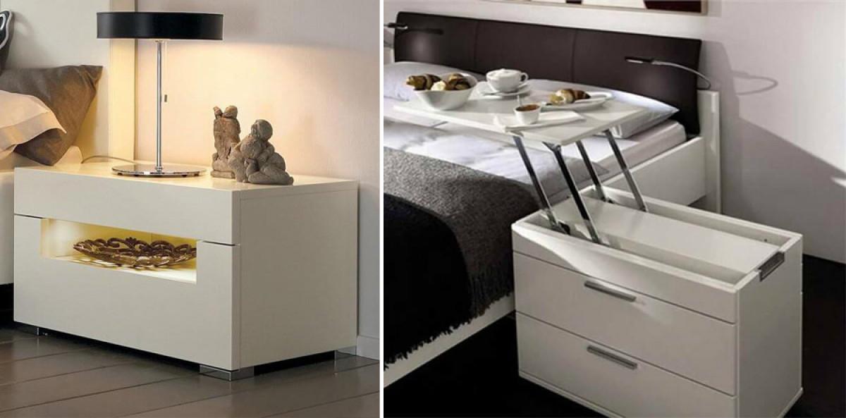 11 уникални дизайнерски нощни шкафчета и масички