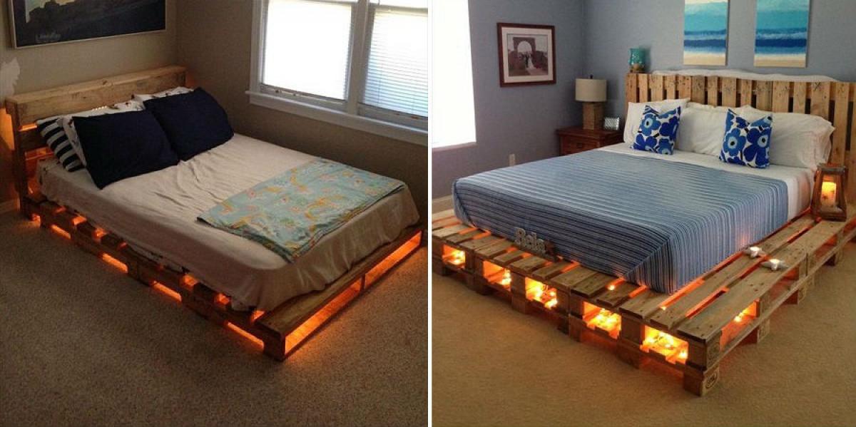 Приглушена светлина в самата спалня