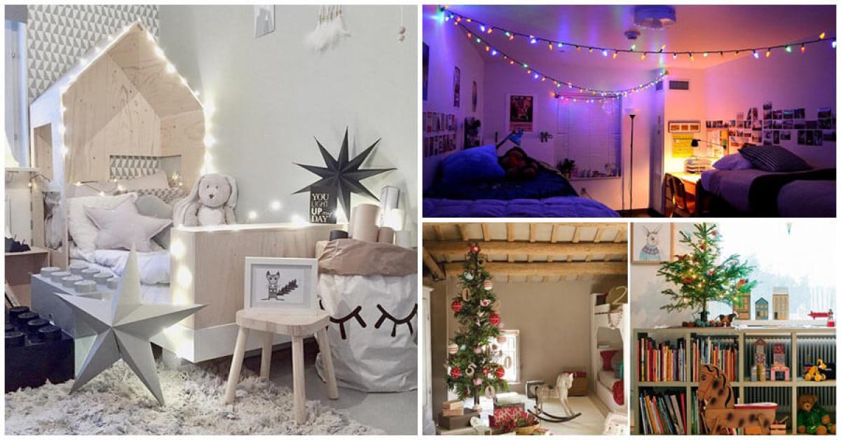 Как да декорираме безопасно детската стая за Коледа?