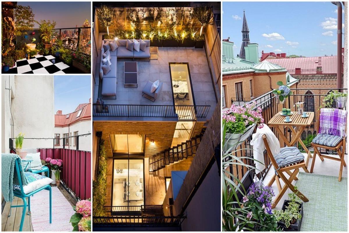 Основни разлики между балкон и тераса