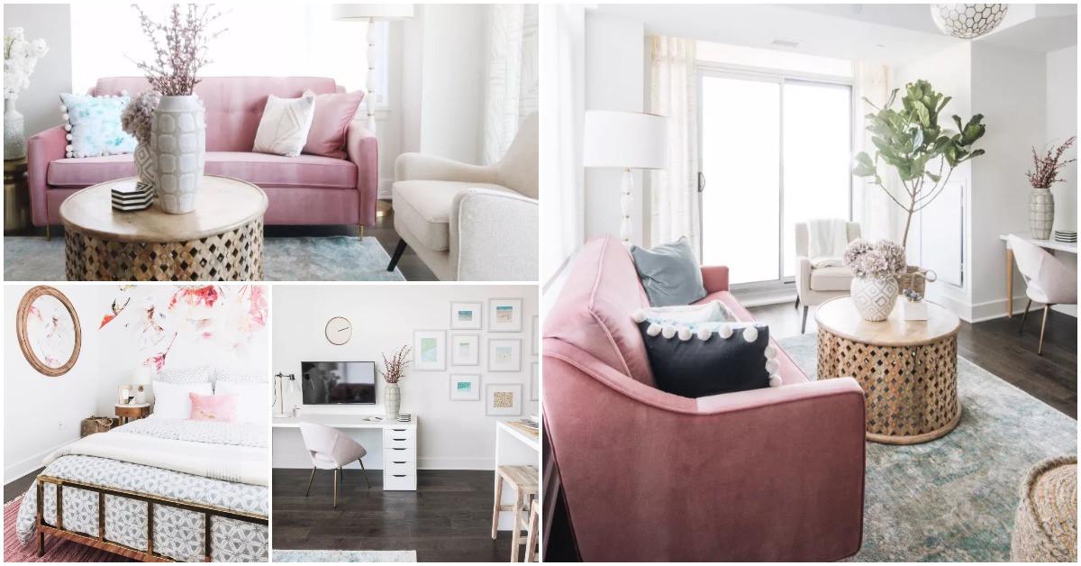 Малък апартамент с голям стил в Отава