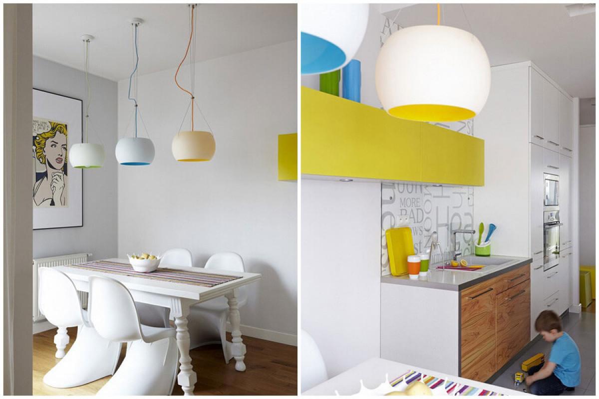 Артистична, но удобна зона за хранене