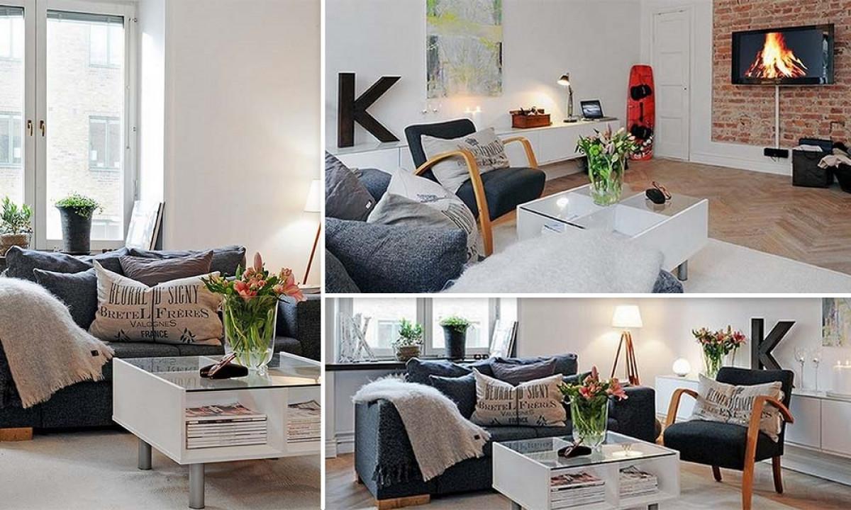 Очарователна всекидневна – простор, светлина и стил