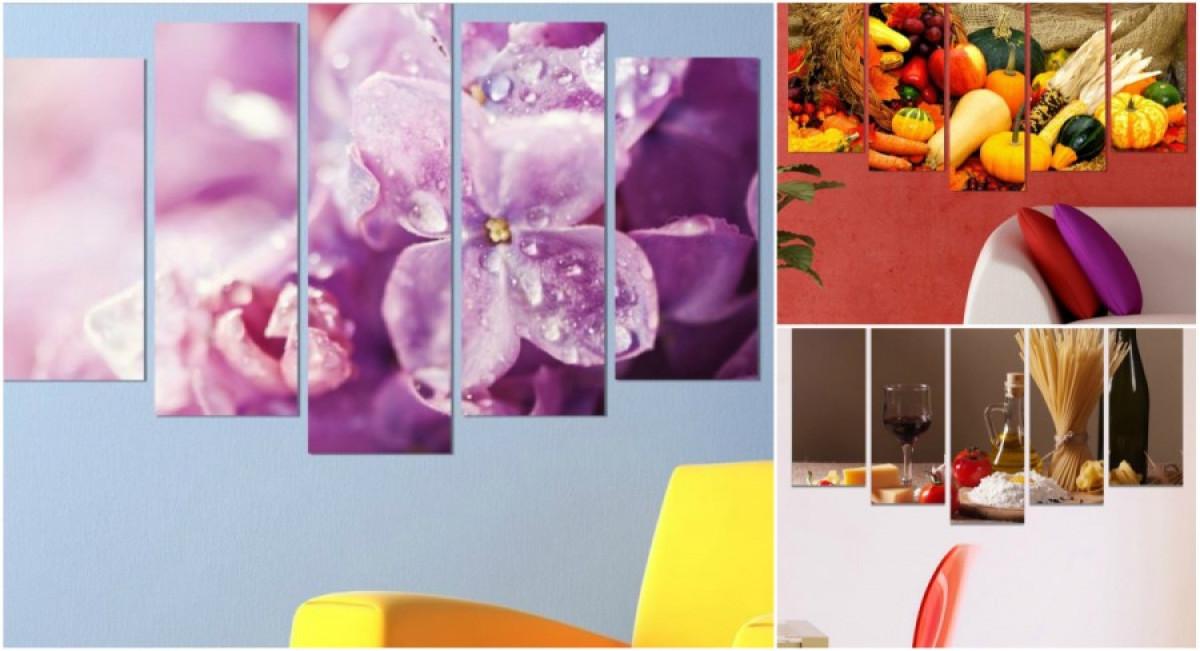 Декорирайте в лилаво с панел за стена!