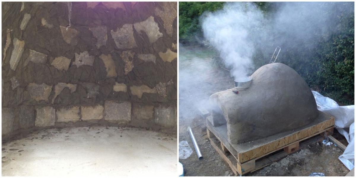 Премахнете пясъка и запалете пещта