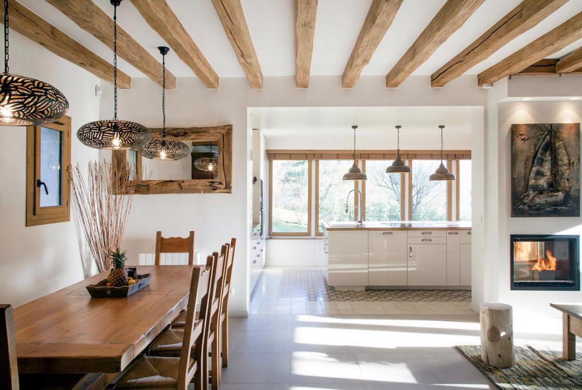 Селската къща - модерна и с хижарски дух