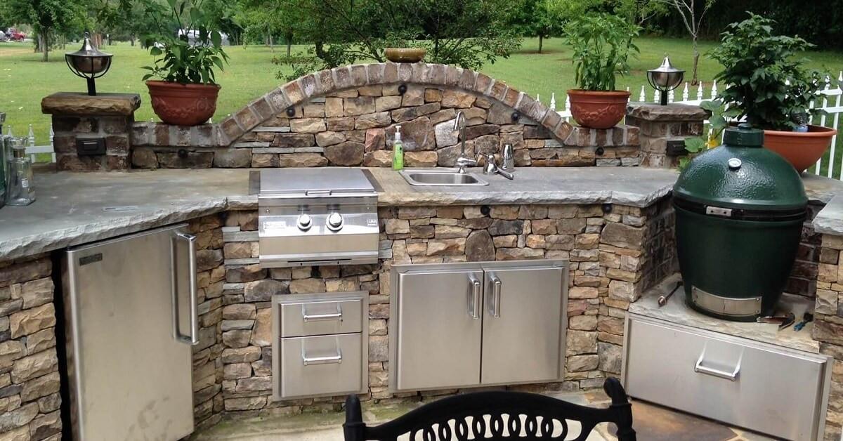 Какво трябва да има външната кухня?