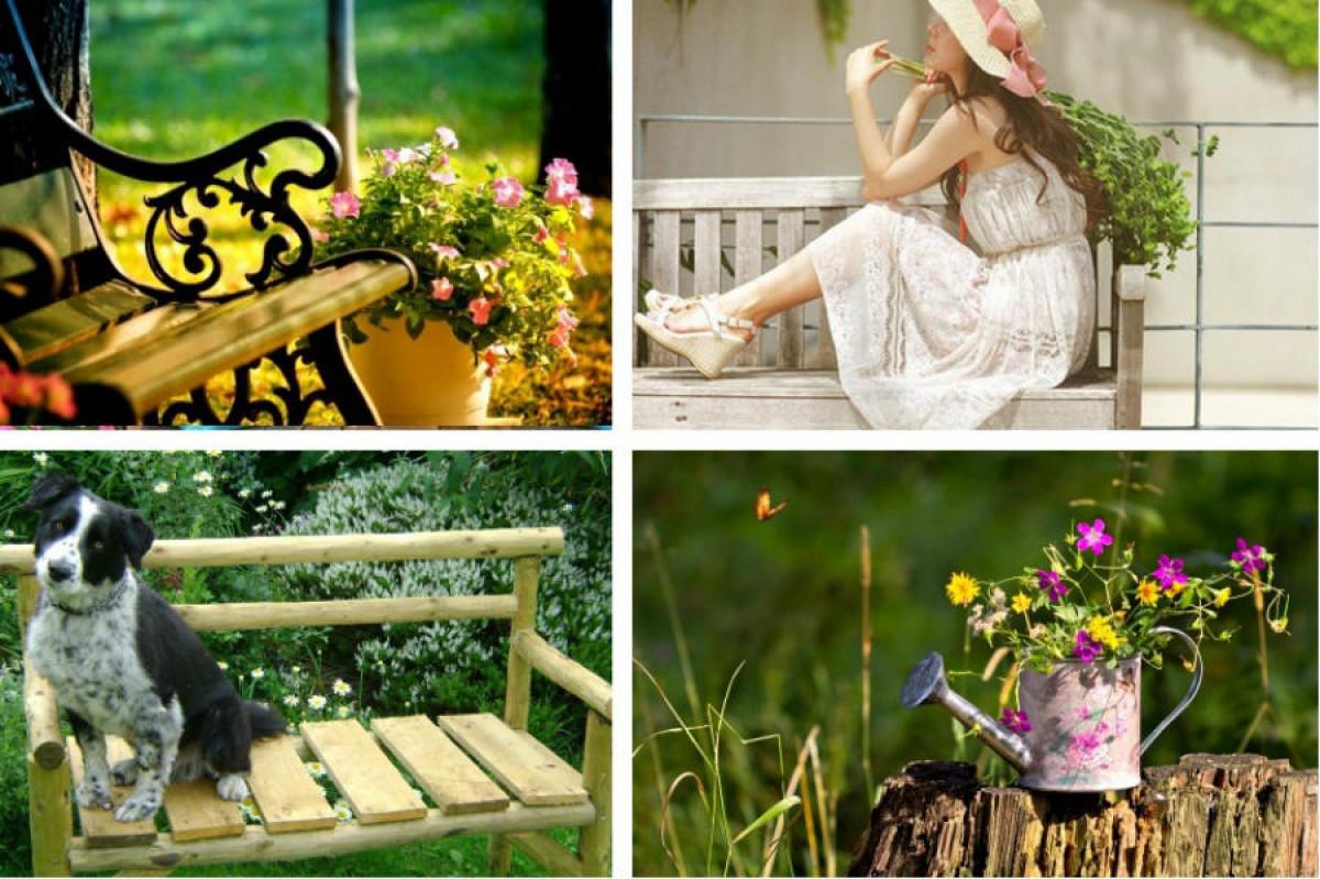 Коя е перфектната градинска пейка?