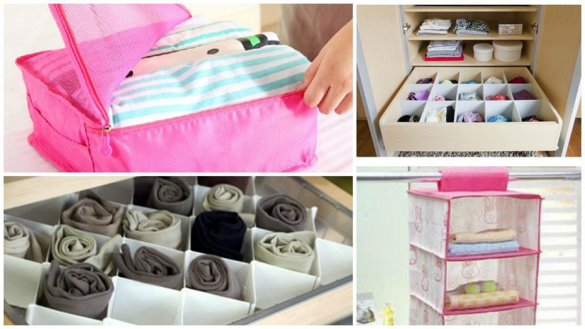 Хитри идеи за организация на дрехи и вещи