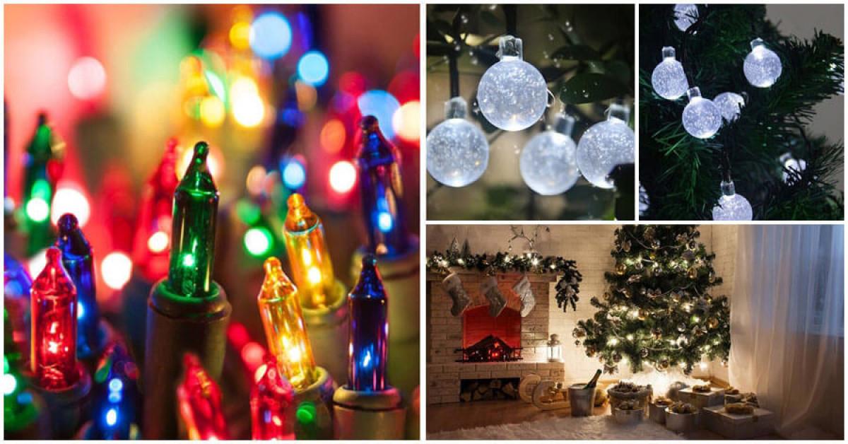 Как да изберем коледни лампички за украса у дома?