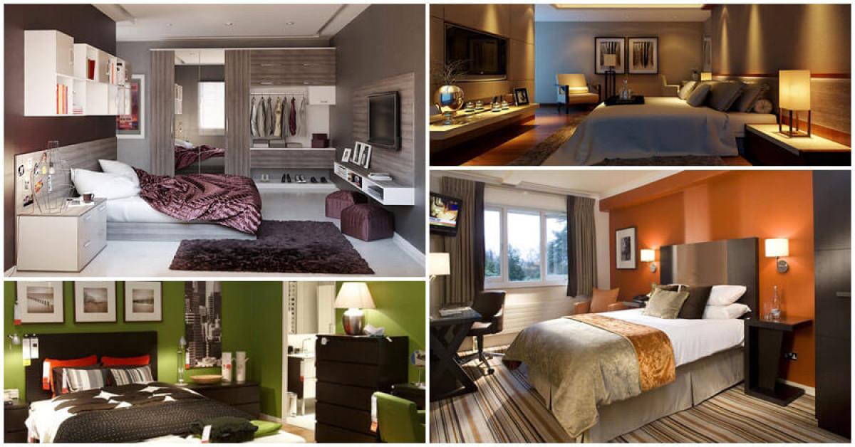 Уникални спални в топли есенни нюанси