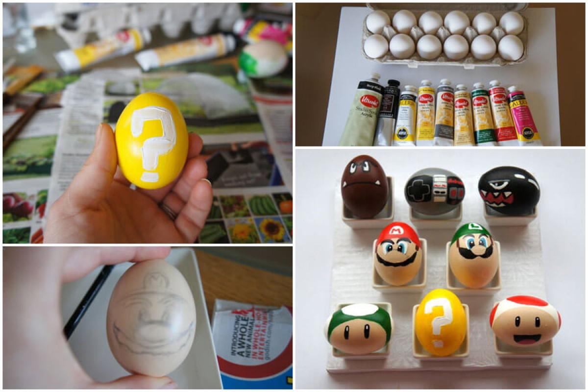 Пресъздайте любимите герои върху великденските яйца