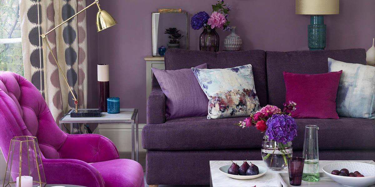 Лилавото като комбинация от цветове