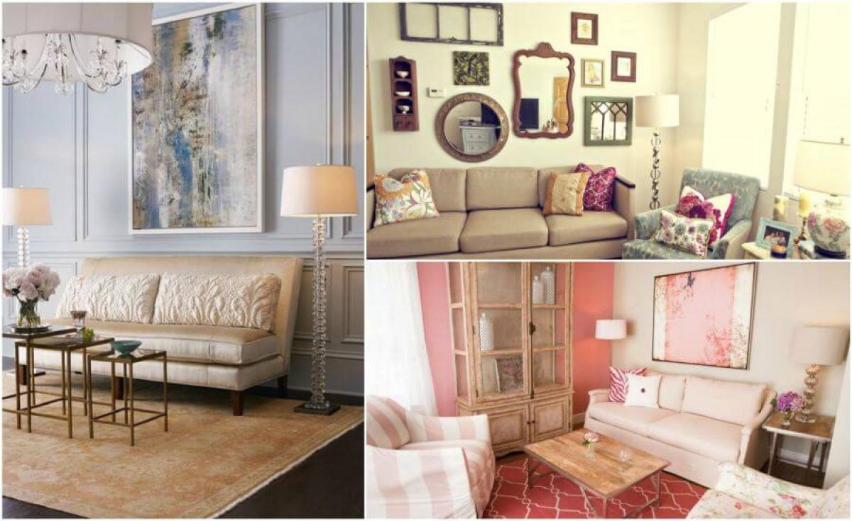 В основата са светлите, пастелни тонове