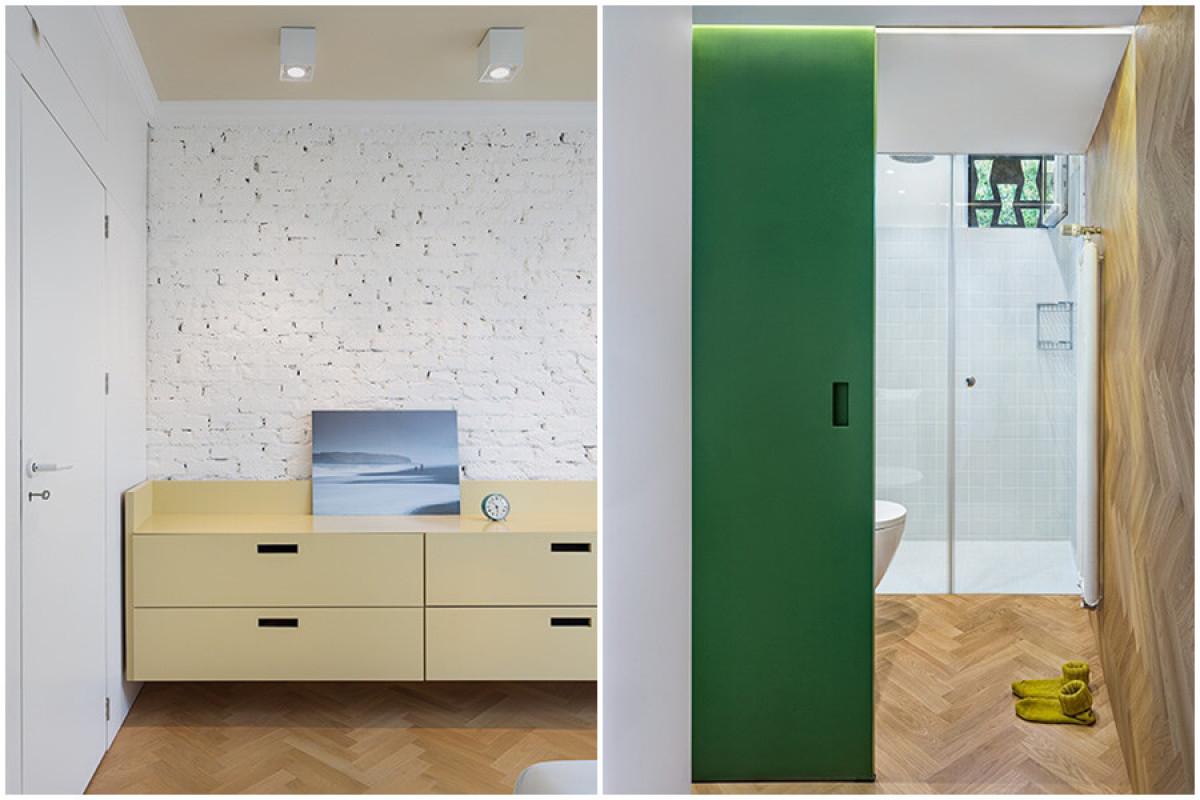 Спалнята разполага с отделен гардероб, килер и баня