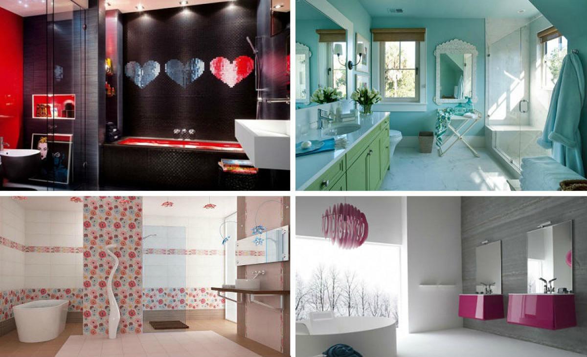 6 кокетни бани, проектирани изцяло за жени