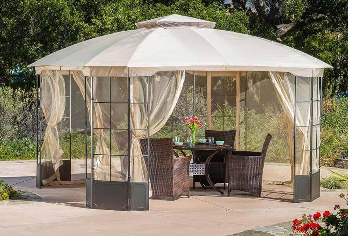 Шатра с обла форма за ценители