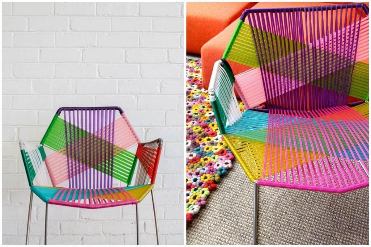 Сблъсък на ярки неонови цветове