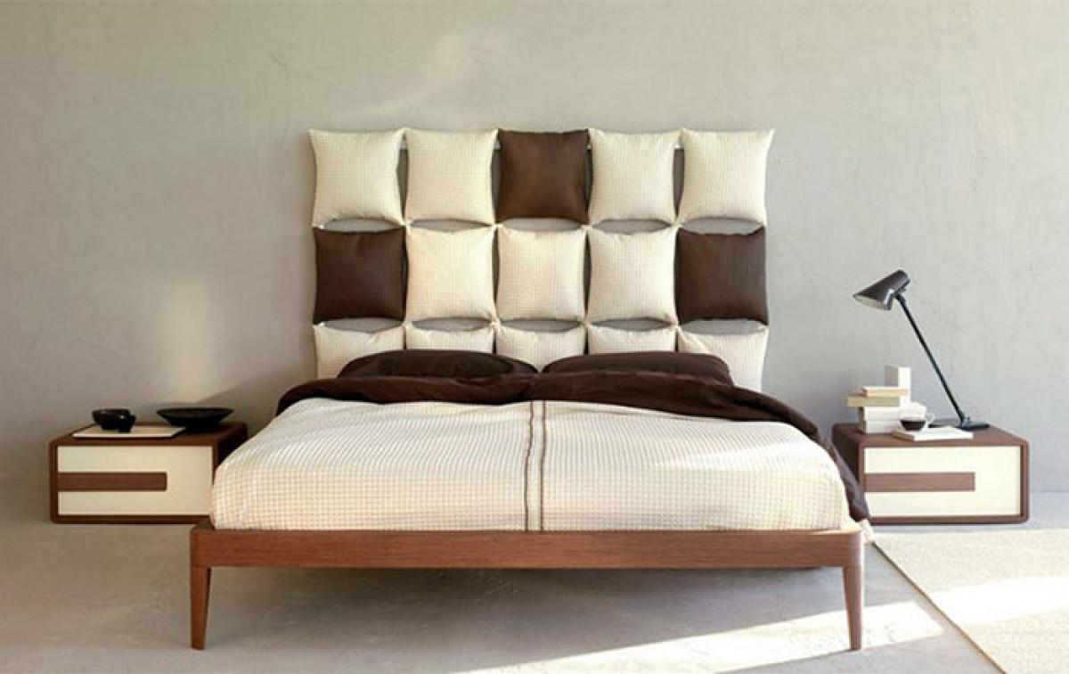 Табло за легло като бял и млечен шоколад