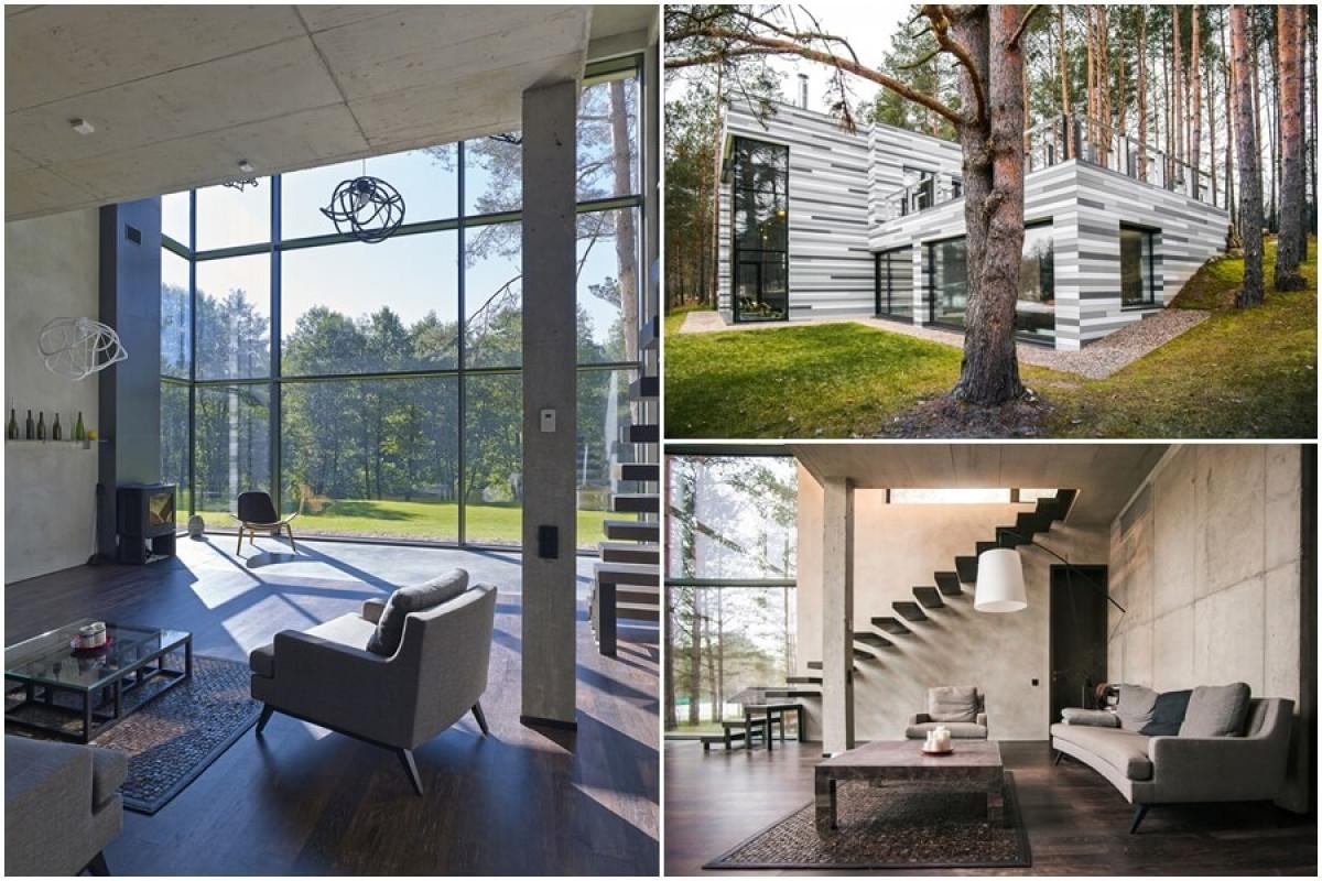 Къща в гората: Когато съвременните технологии срещнат природата