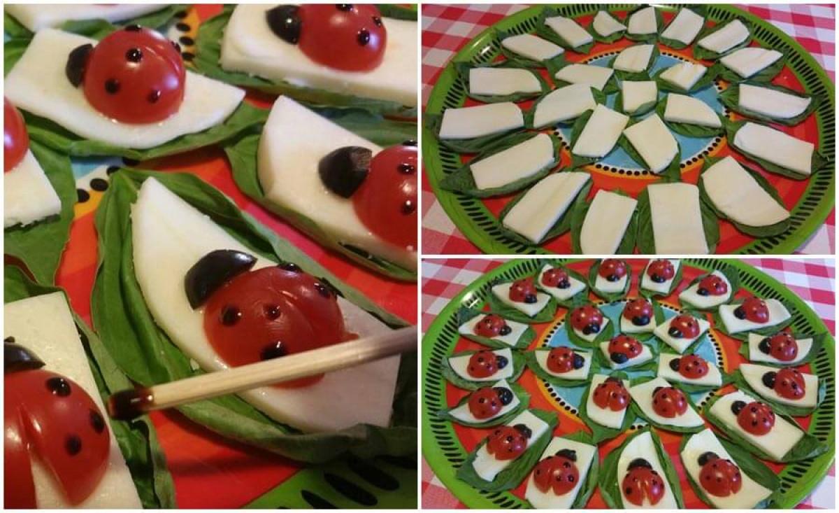 Тези очарователни калинки от домати и маслини кацат на вашата трапеза