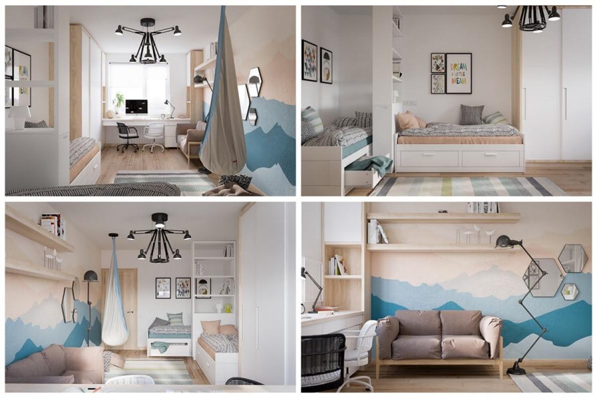 Семплите нюанси създават елегантна и хармонична стая