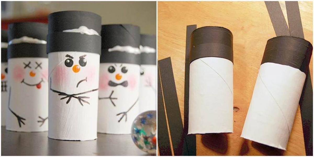 Забавен начин за рециклиране на тоалетните ролки