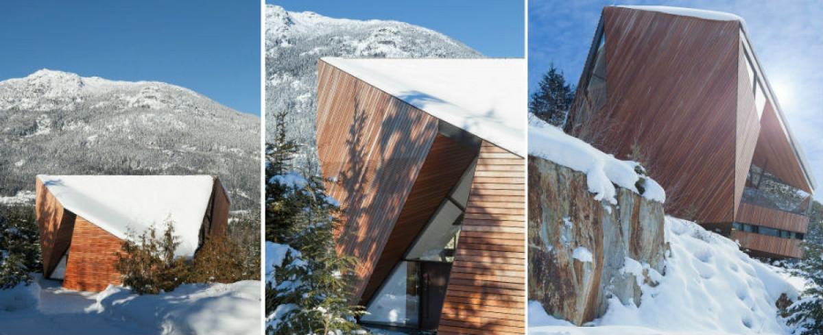 Уникален стръмен покрив