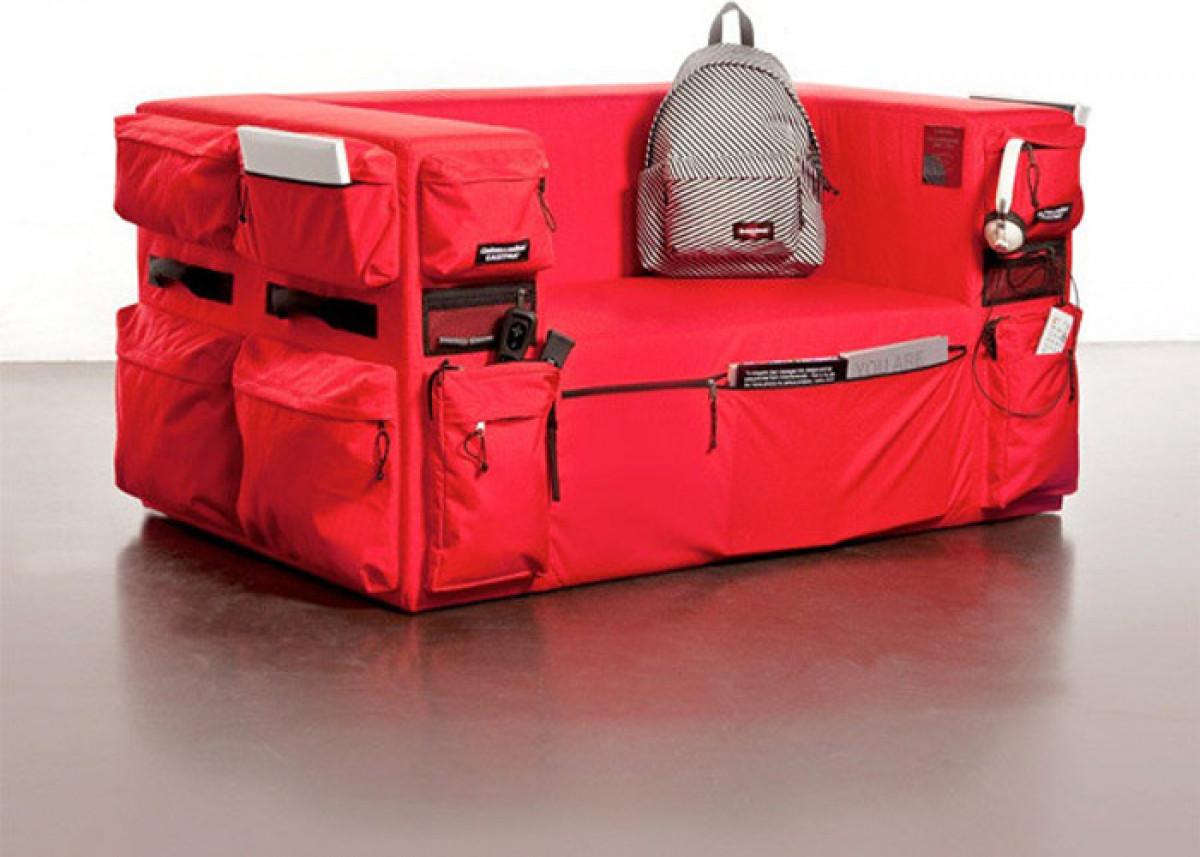 Канапе с джобове