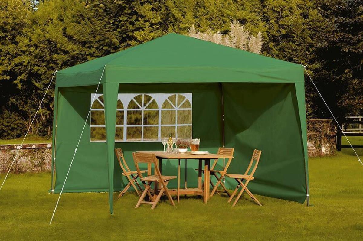 Изберете подходящо място за своята градинска шатра