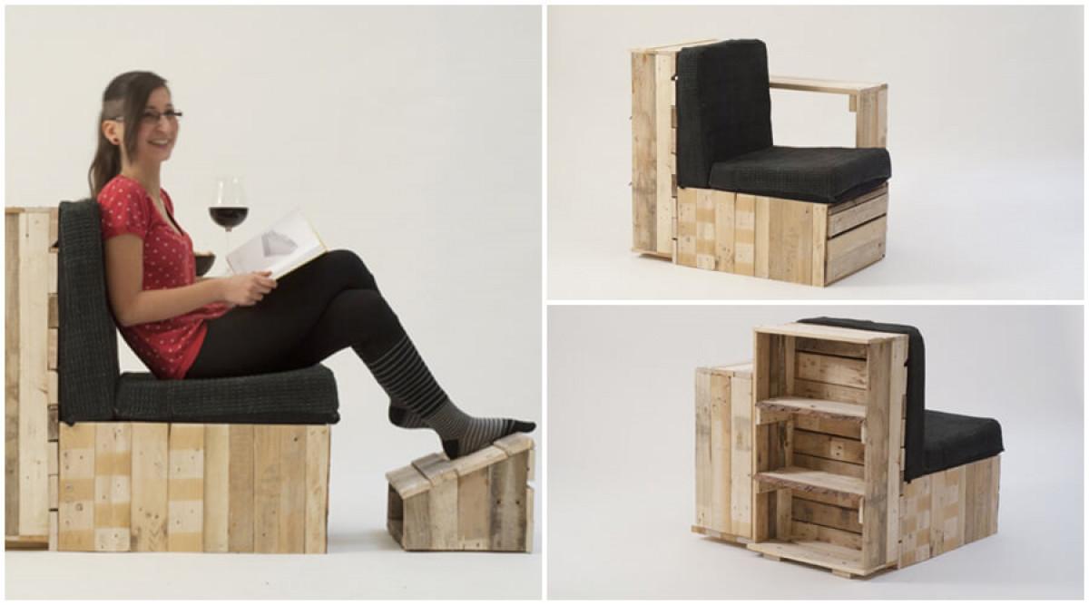 Приветствайте функционалните мебели от палети във вашия дом