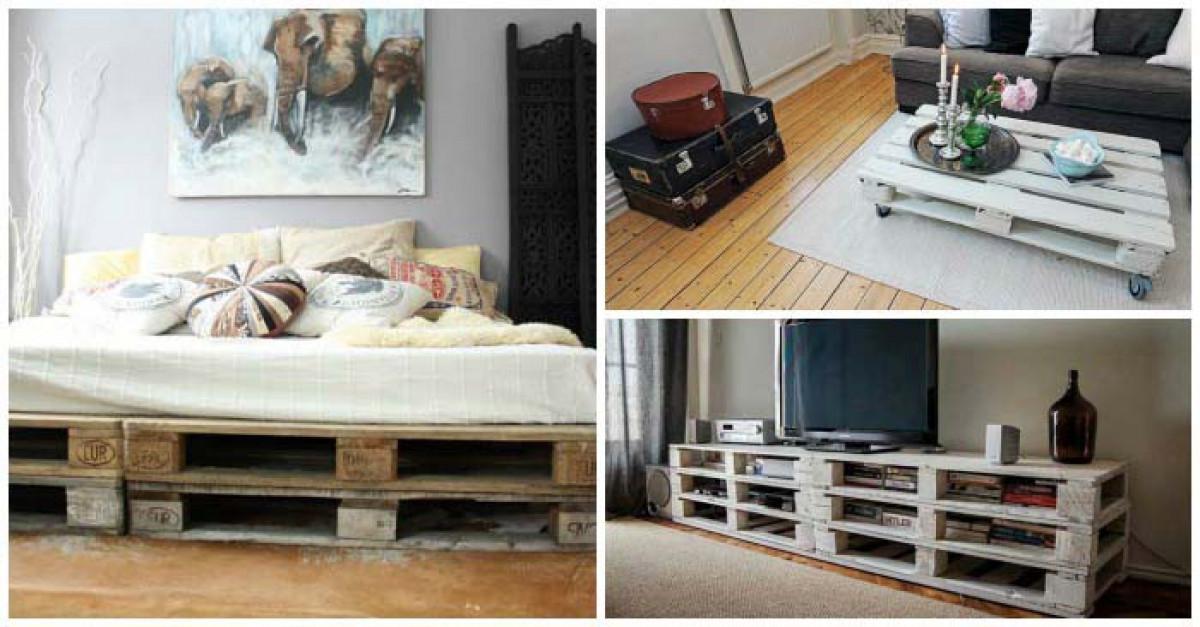 Интересни идеи за практични мебели от палети