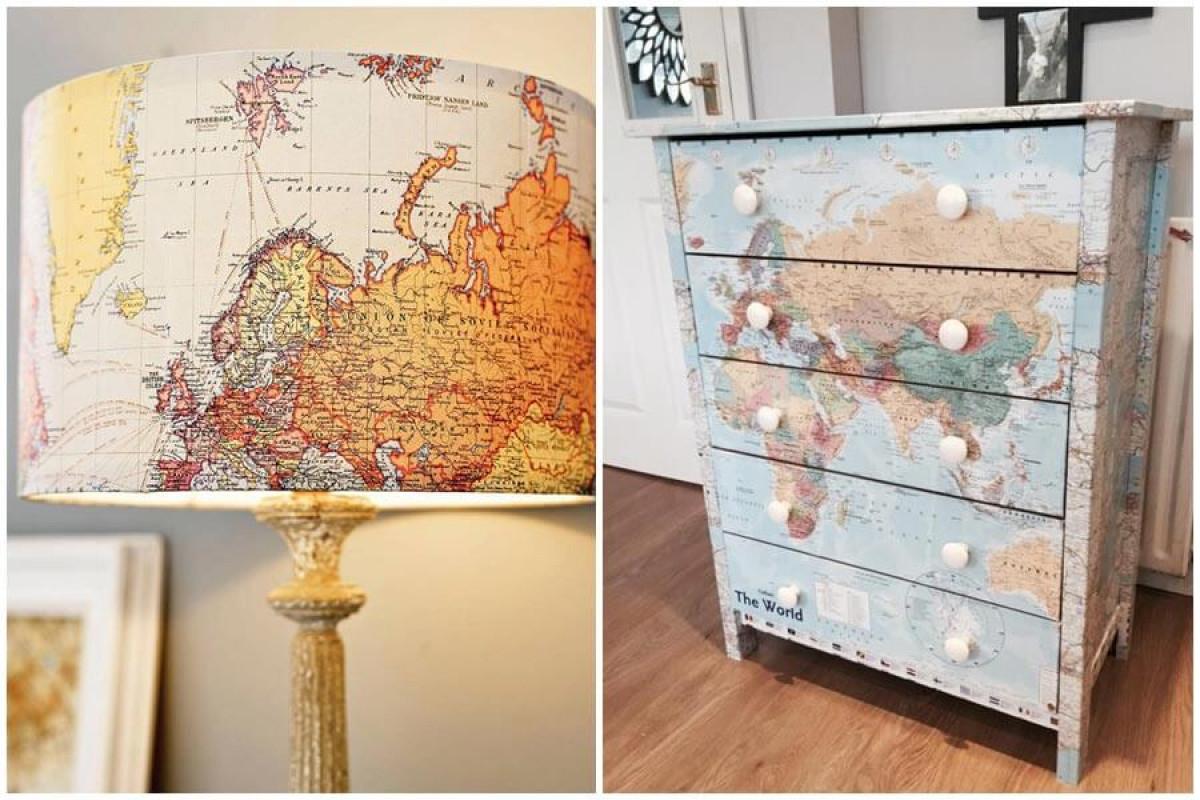 Планирайте следващото си голямо пътуване направо върху мебелите