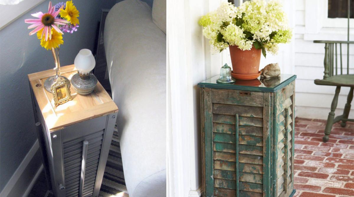 Малка декоративна масичка от кепенци