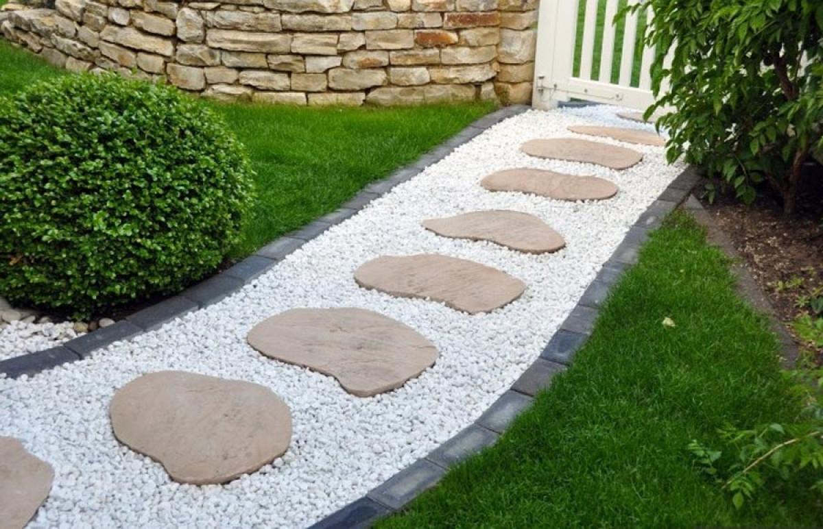 Какви материали да използвате за градинска пътека