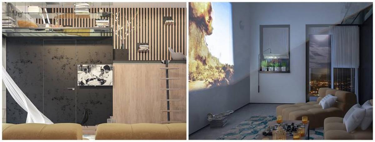 Дневна и домашен театър в едно