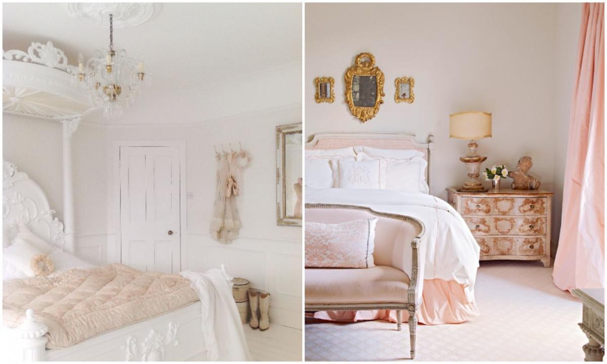 Мебелите в шаби шик спалнята
