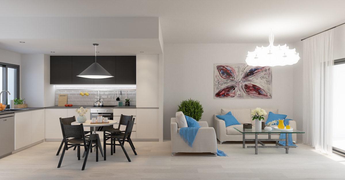 4 лесни идеи за декорация на малко помещение с отворен план