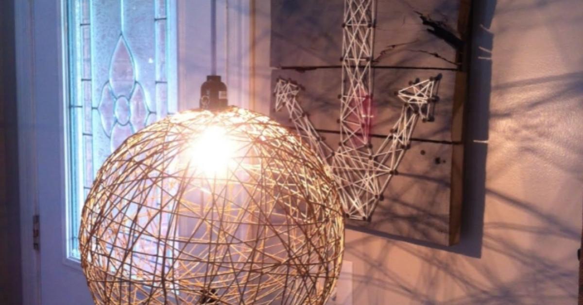 Внесете конопени аксесоари в осветлението