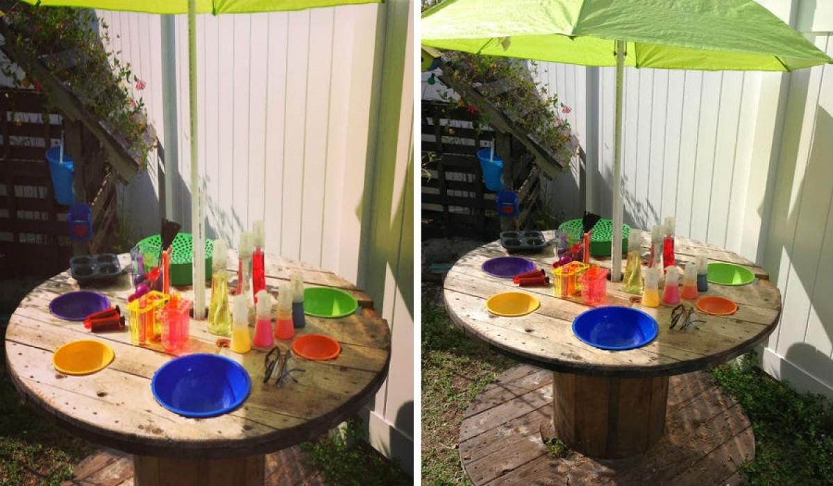 Страхотен кът за цапащи игри стил Питър Пан