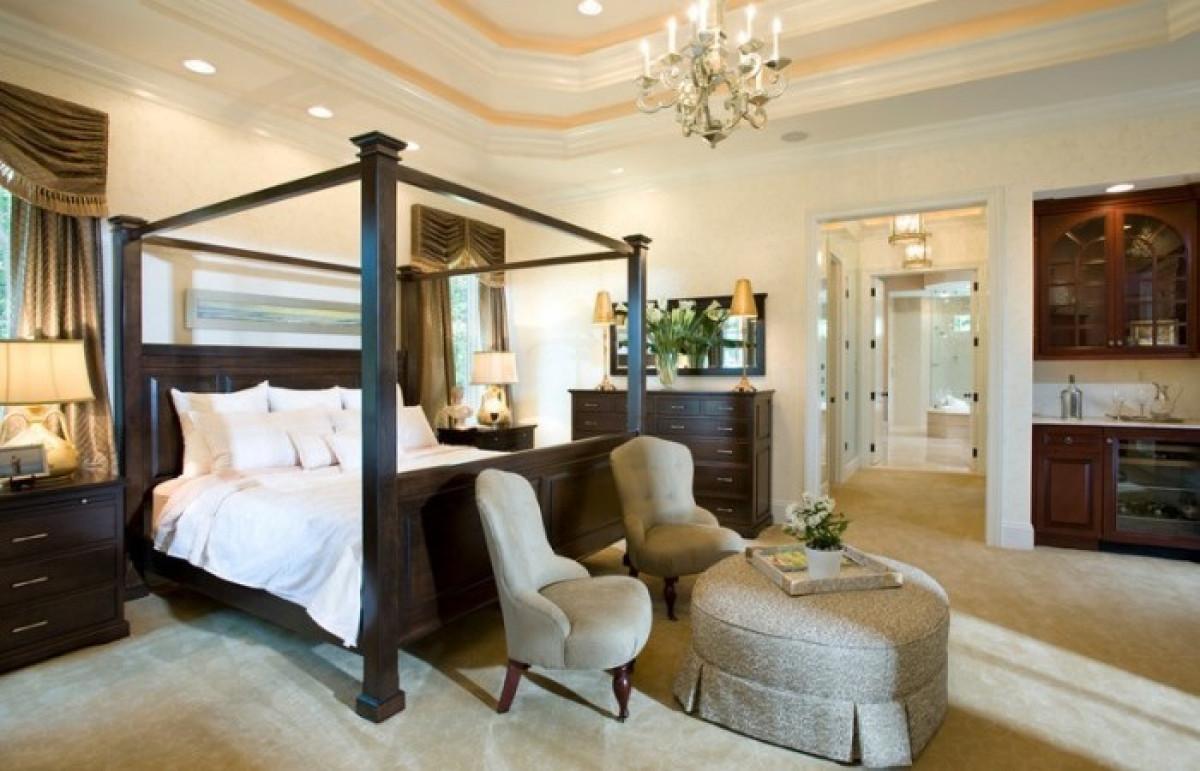 Сложете в спалнята си масичка за кафе