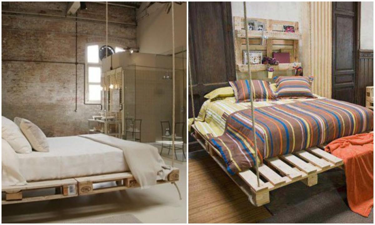 Висящо легло от палети